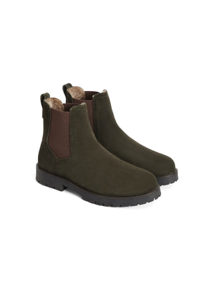 Sheepskin Boudica - Moss Green