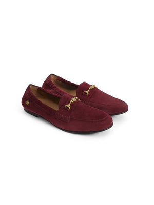 The Newmarket - Women's Loafers - Ruby Suede