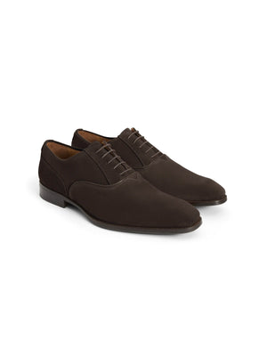 The Warwick - Men's Dress Shoes - Cognac Suede