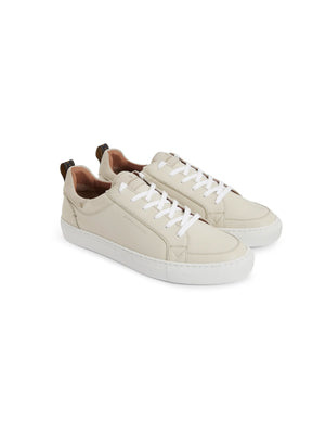 The Burlington - Men's Sneaker - Off-White Leather