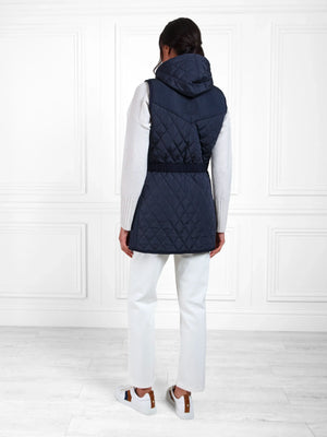 Millie Quilted Gilet - Navy