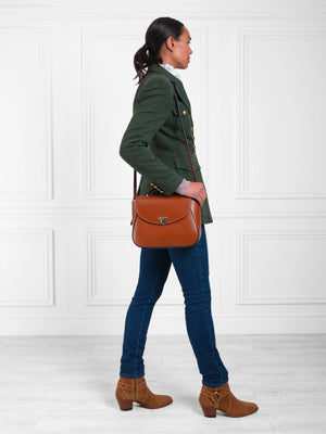 Blenheim Crossbody Bag - Tan Leather