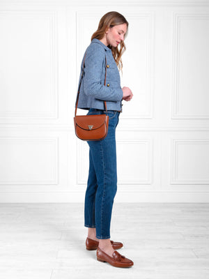 Blenheim Saddle Bag - Tan Leather