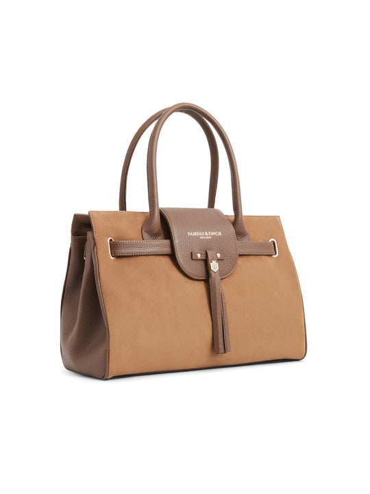 The Windsor Handbag - Tan