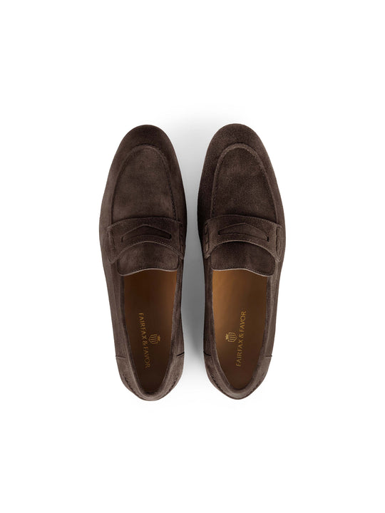 The Blakeney - Men's Loafers - Chocolate Suede