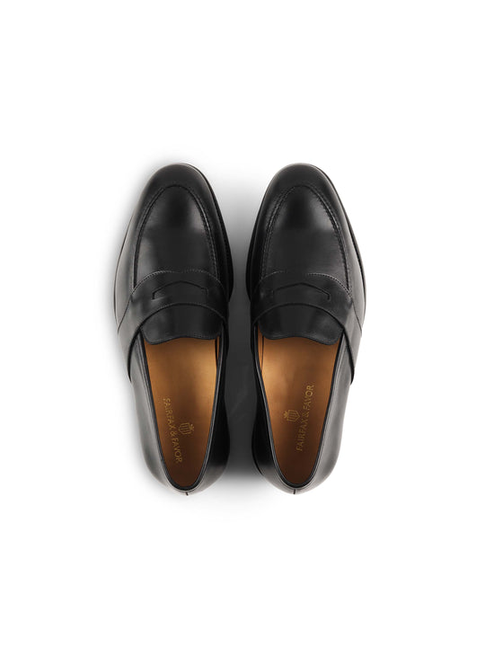 The Balmoral - Men's Loafers - Black Leather