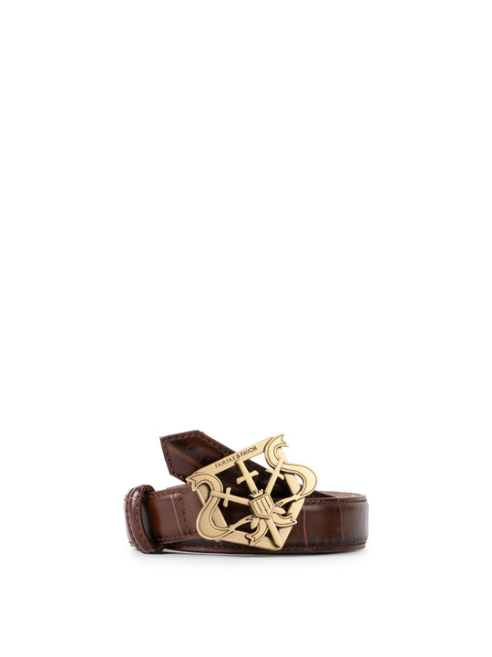 The Clarence Belt - Women's Belt - Conker Leather