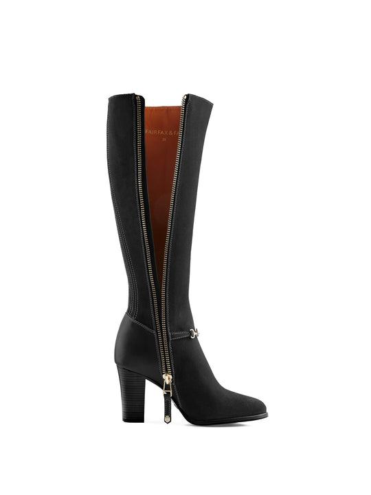 The Heeled Octavia - Black