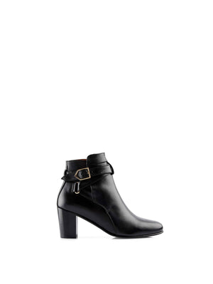 Kensington - Women's Ankle Boot - Black Leather | Fairfax & Favor