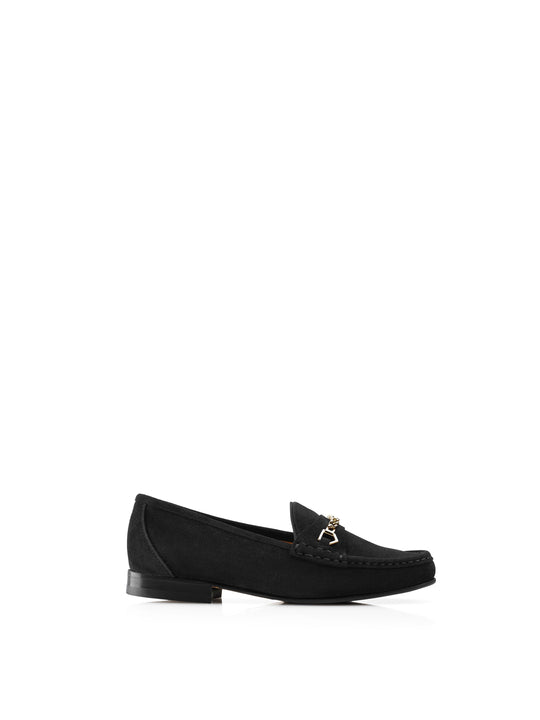 The Apsley - Women's Loafers - Black Suede