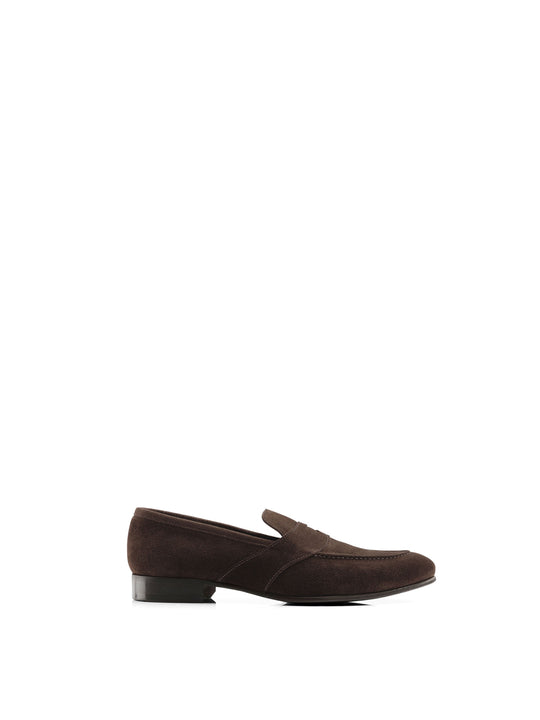 The Balmoral - Men's Loafers - Chocolate Suede