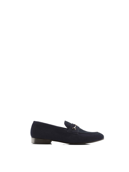 The Cambridge - Men's Loafers - Navy Suede