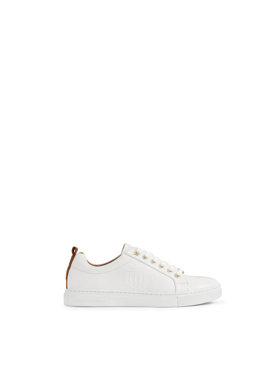 The Finchley - Women's Trainers - White Leather