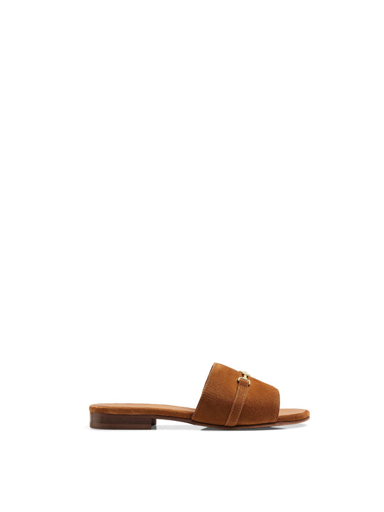 The Heacham - Women's Sandals - Tan Suede