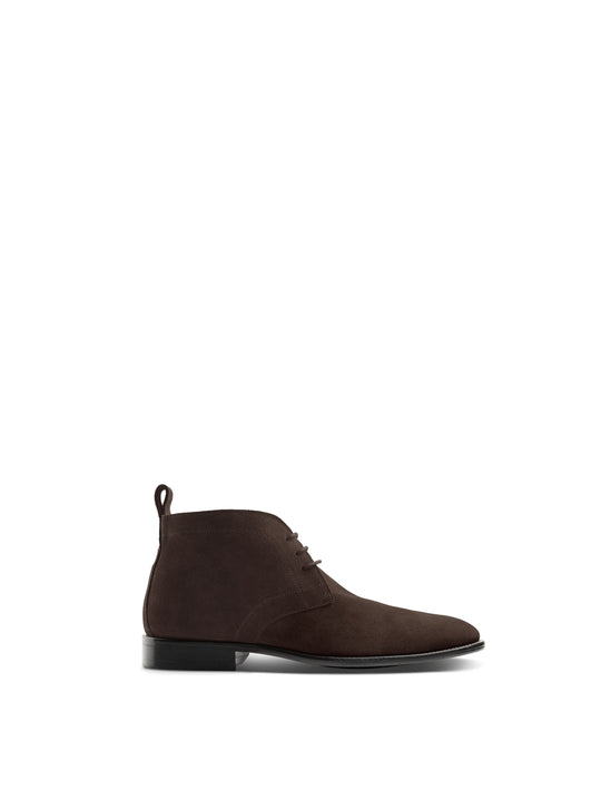 The Helmsley - Men's Desert Boots - Chocolate Suede