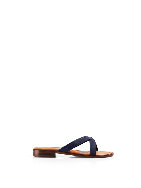 The Holkham - Women's Sandals - Navy Suede