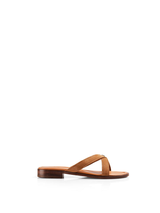 The Holkham - Women's Sandals - Tan Suede