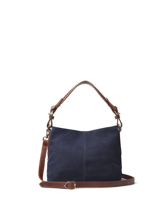 The Tetbury - Women's Mini Bag - Navy Suede