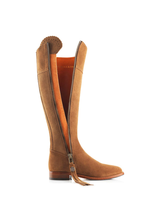 The Regina (Tan) Regular Fit - Suede Boot