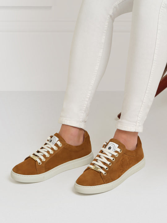 The Richmond - Women's Trainers - Tan Suede