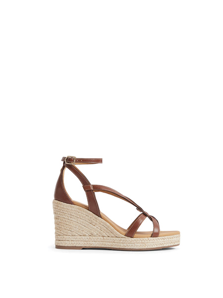 Rome Wedge Tan