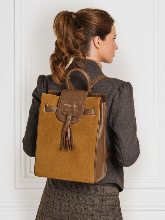 The Windsor Backpack - Tan
