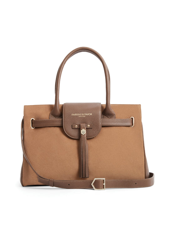 The Windsor Handbag - Tan